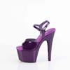 Pleaser - ADORE709GP Sandale à bride à la cheville - Violet Product image